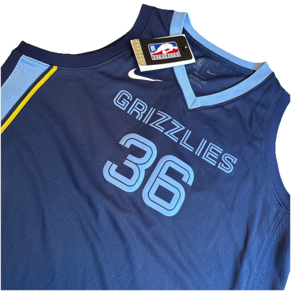 NIKE MARCUS SMART Memphis Grizzlies Icon Edition‎ Swingman Jersey Men's LARGE